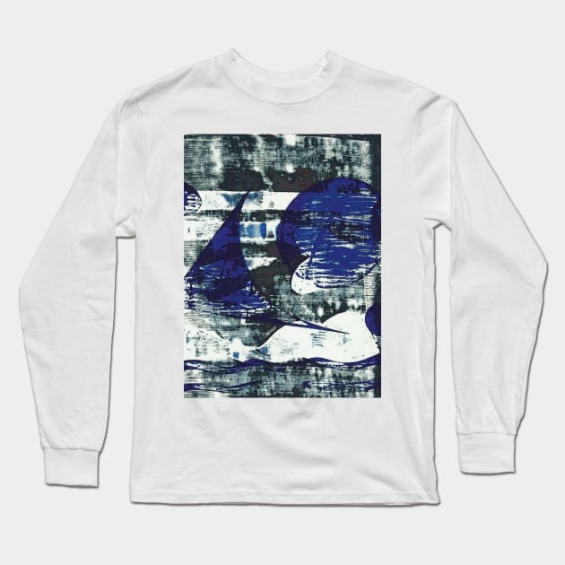 seascape Long Sleeve T-Shirt by paulsummers2014